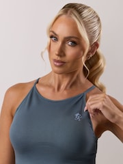 Gym King Blue Sculpt Seamless Vest - Image 4 of 4