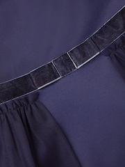 Monsoon Blue Lucille Scuba Bow Party Dress - Image 4 of 4
