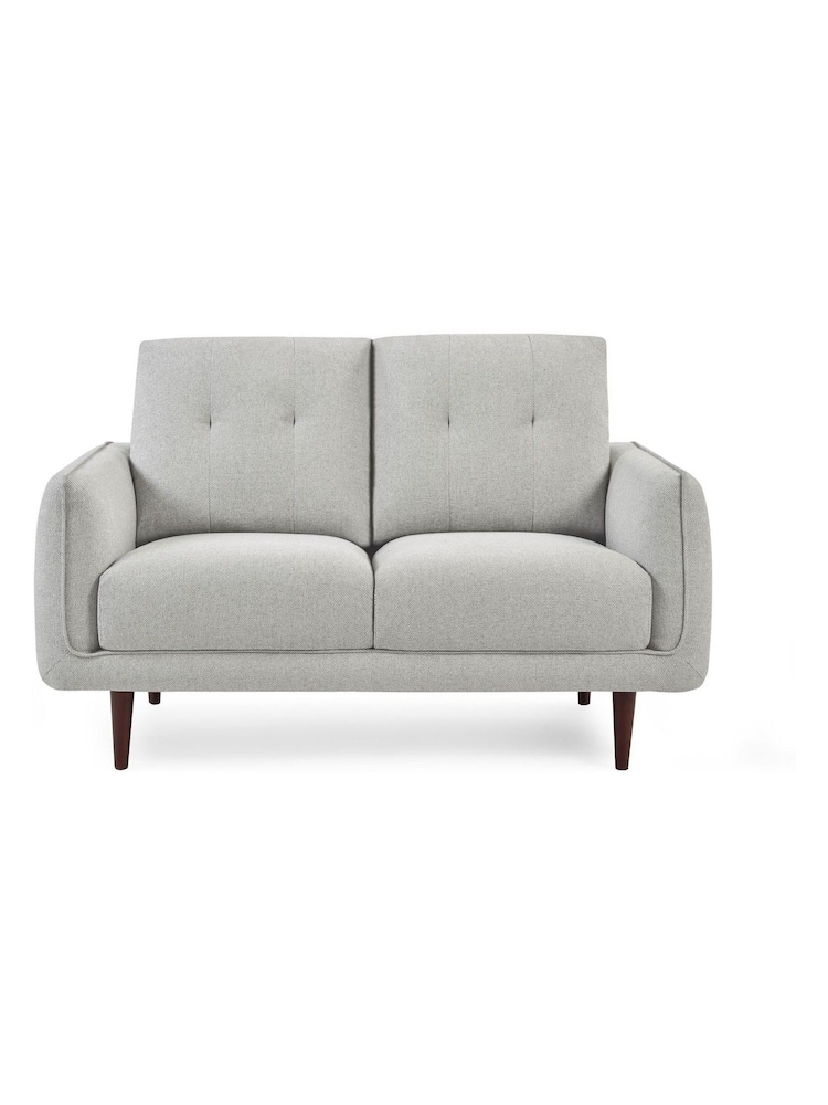 Julian Bowen Light Grey Remy Seater Fabric Sofa - Image 6 of 6