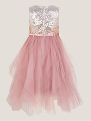 Monsoon Simone Sequin Tulle Ruffle Dress - صورة 3 من 4