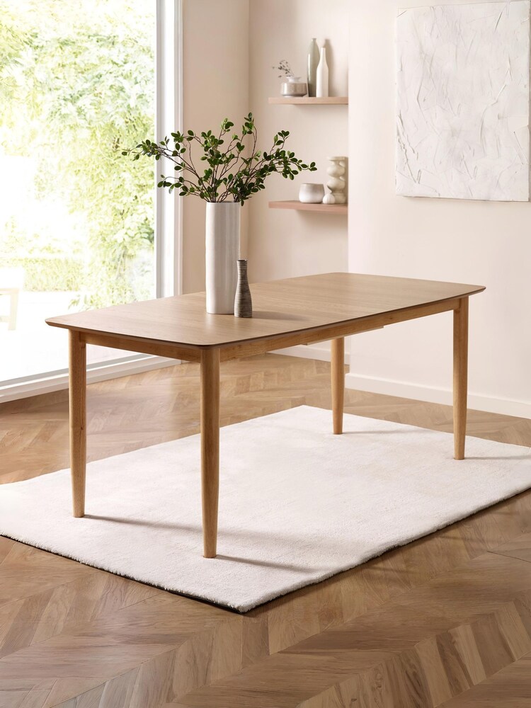 Julian Bowen Brown Theia Extending Dining Table - Image 1 of 6