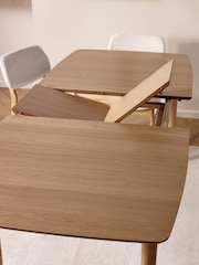 Julian Bowen Brown Theia Extending Dining Table - Image 2 of 6