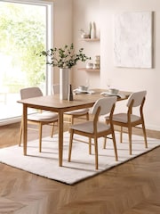 Julian Bowen Brown Theia Extending Dining Table - Image 3 of 6