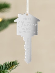 Personalised House Key Christmas Decoration by No Ordinary Gift - Image 3 of 3