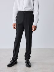 Baker by Ted Baker Black Tuxedo Trousers - Image 1 of 11