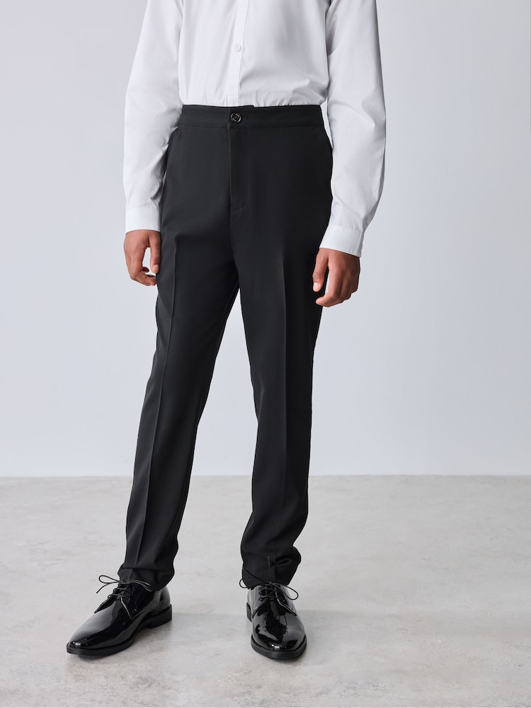 Baker by Ted Baker Black Tuxedo Trousers - Image 1 of 11
