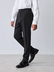 Baker by Ted Baker Black Tuxedo Trousers - Image 2 of 11