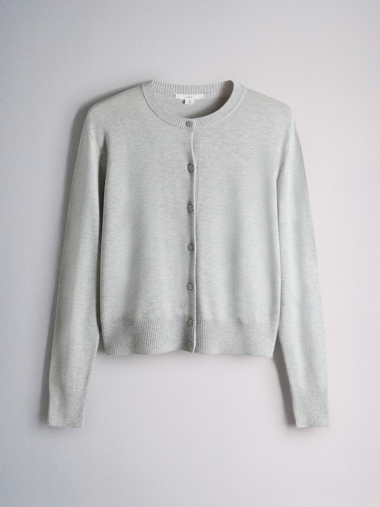 The Set Fine Knit Crew Neck Cardigans 4 Pack - Bild 2 von 6