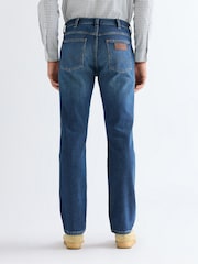 Wrangler Dark Blue Greensboro Straight Fit Jeans - Image 2 of 8