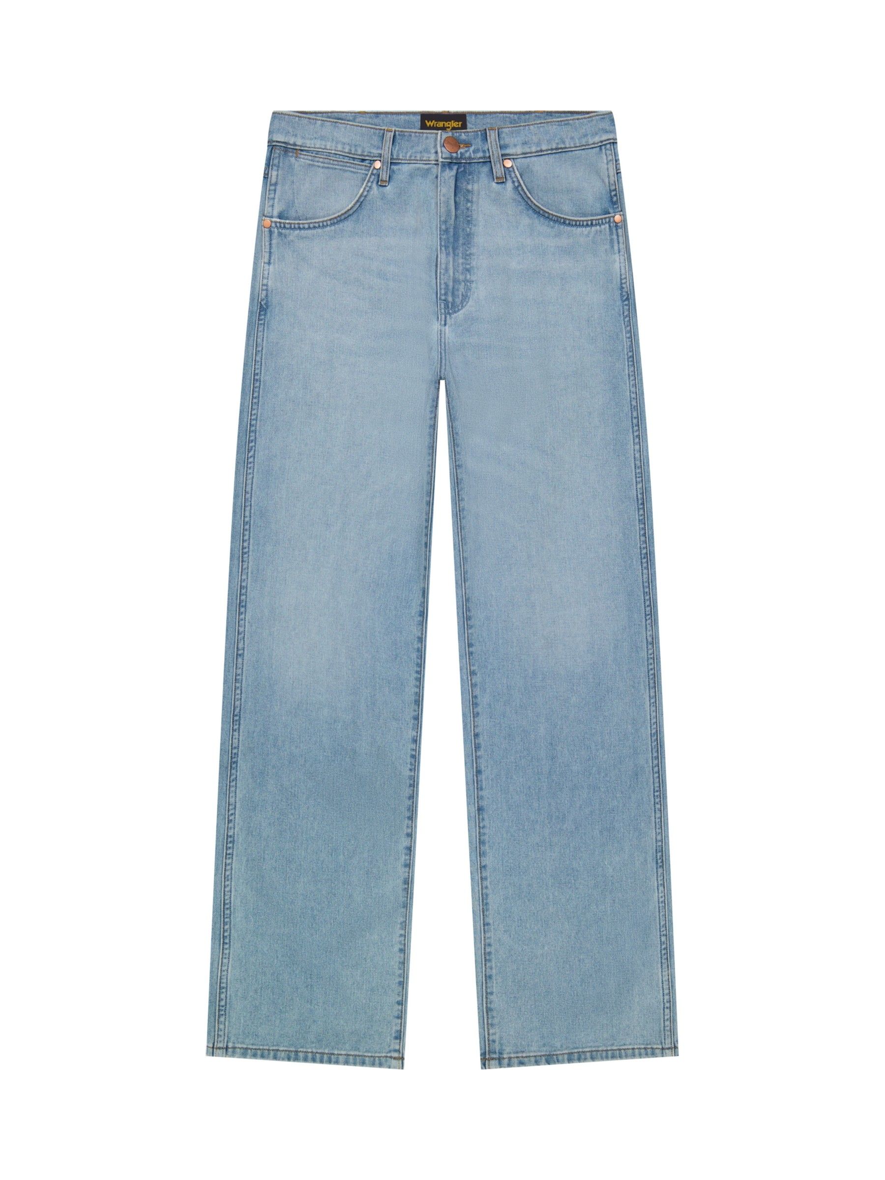 Buy Wrangler Blue Loose Straight Fit Jeans from Next USA