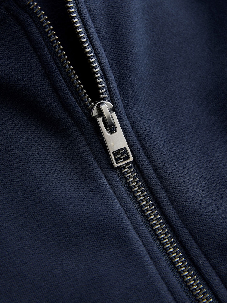 Navy Zip Through Hoodie 2 Pack (3-16yrs) - Image 6 of 6 Navy Zip Through Hoodie 2 Pack (3-16yrs) - Image 6 of 6