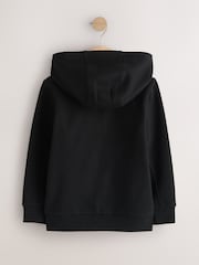 Black Zip Through Hoodie 2 Pack (3-16yrs) - Image 3 of 7
