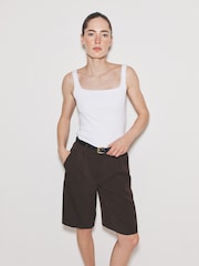 The Set 2 Pack Formal Pleated Front Shorts - Bild 3 von 6