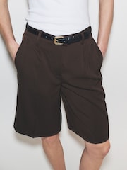 The Set 2 Pack Formal Pleated Front Shorts - Bild 4 von 6