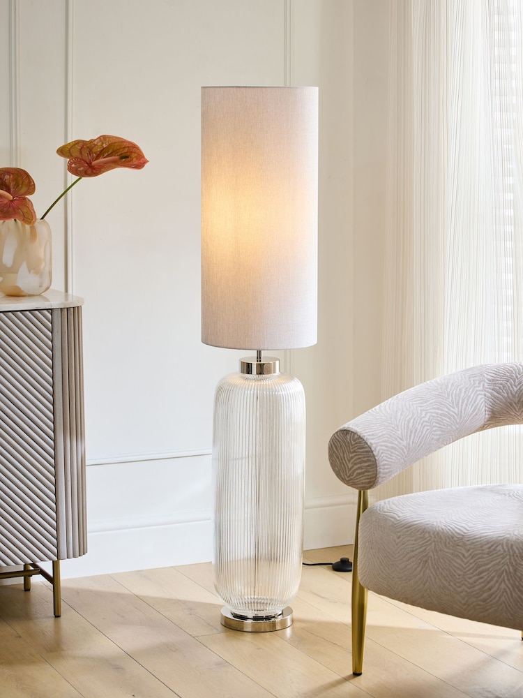 Chrome Lexington Floor Lamp - Image 1 of 5