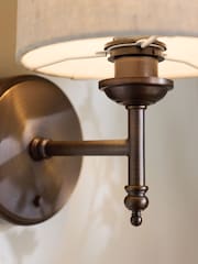 Bronze Upton Rechargeable Wall Light - Image 4 of 6