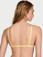 Victoria's Secret Lemonade Yellow Lace Triangle Bralette - Image 2 of 2