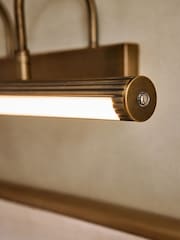 Brass Oxford Picture Rechargeable Wireless Wall Light - Image 3 of 7