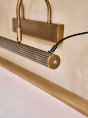 Brass Oxford Picture Rechargeable Wireless Wall Light - Image 5 of 7