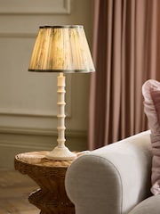 White Elliot Table Lamp - Image 1 of 5