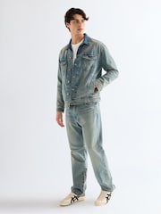 Wrangler Blue Anti Fit Denim Jacket - Image 3 of 8