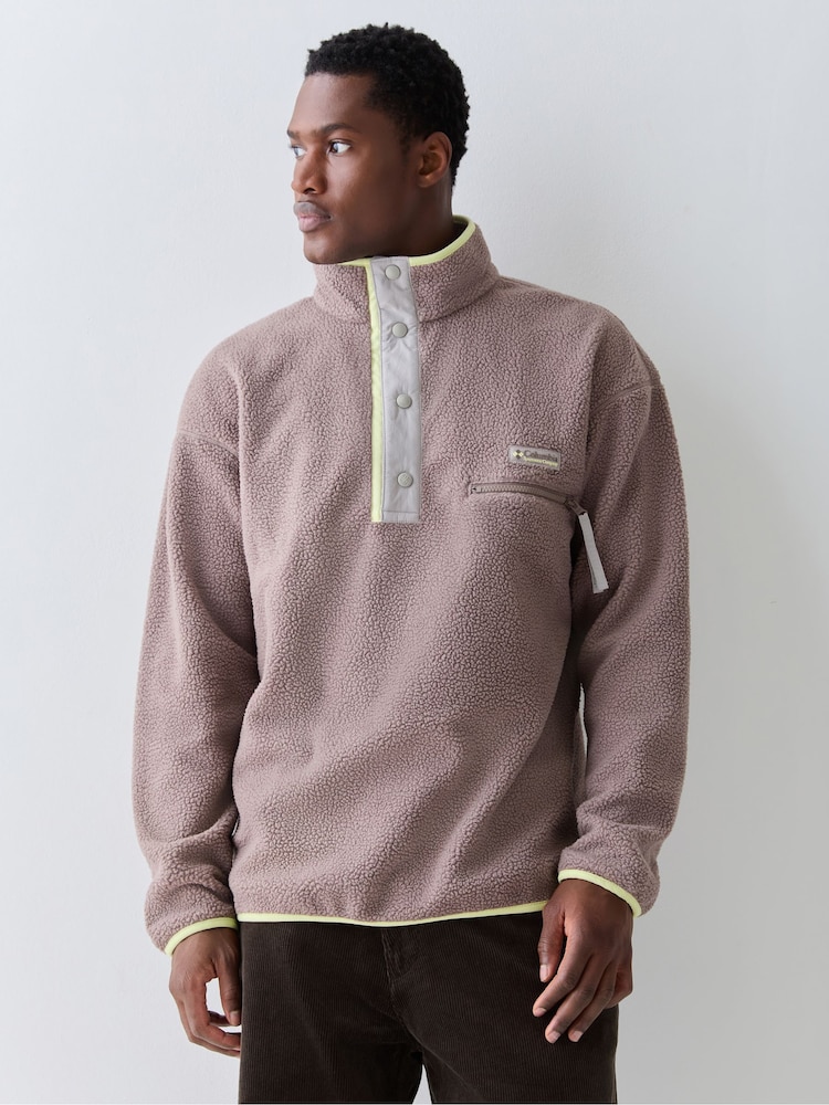 Columbia Brown Helvetia II Half Snap Fleece - Image 1 of 4