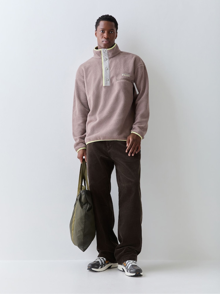 Columbia Brown Helvetia II Half Snap Fleece - Image 2 of 4