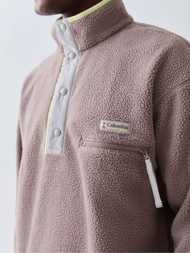 Columbia Brown Helvetia II Half Snap Fleece - Image 4 of 4