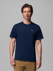 Columbia Navy CSC™ Outdoor Back Graphic T-Shirt - Image 1 of 2