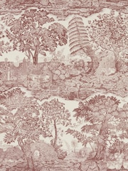 Sanderson Oak Highgrove Highgrove Toile A4 Wallpaper Sample - Image 1 of 1