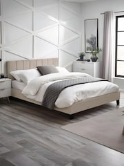 Julian Bowen Cream Rosa Bed - Image 1 of 6