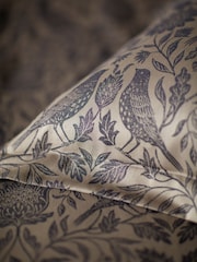 Secret Linen Store French Blue Birdie Jacquard Pillowcase - Image 3 of 4
