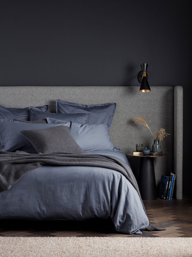 Secret Linen Store French Blue Supersoft Pillowcase - Image 3 of 3 Secret Linen Store French Blue Supersoft Pillowcase - Image 3 of 3