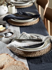 Secret Linen Store Natural Sophie Stripe Napkins - Image 6 of 6