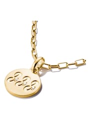 Thomas Sabo Gold Charm Connect 111 Angel Number Pendant With Stones - Image 2 of 2