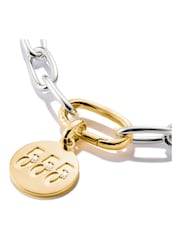 Thomas Sabo Gold Charm Connect 555 Angel Number Pendant With Stones - Image 2 of 2