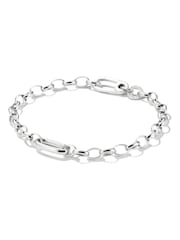Thomas Sabo Silver Plated Charm Connect Link Bracelet - Image 1 of 4