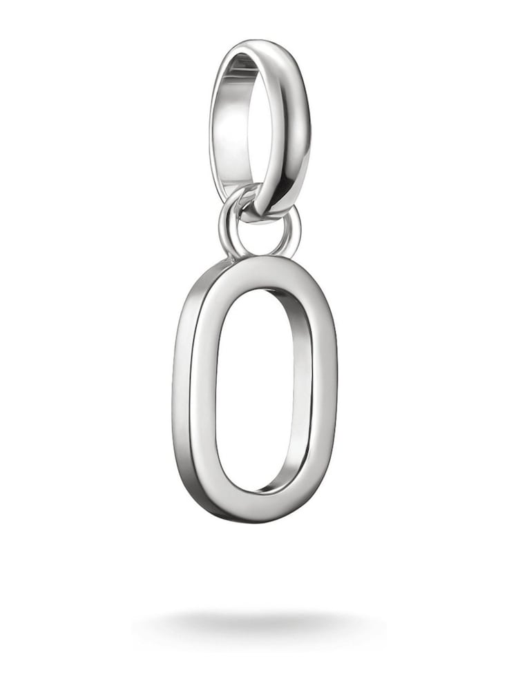 Thomas Sabo Silver Charm Connect Letter O Pendant - Image 1 of 2 Thomas Sabo Silver Charm Connect Letter O Pendant - Image 1 of 2