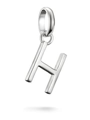 Thomas Sabo Silver Charm Connect Letter H Pendant - Image 1 of 2