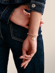 Thomas Sabo Gold Plated Charm Connect Star Pendent - Image 3 of 4
