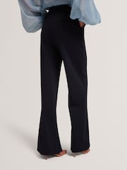 Ted Baker Blue INDRIV - High Waisted Flare Trousers - Image 4 of 7