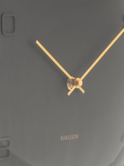 Karlsson Grey Fuerte Dome Wall Clock - Image 4 of 4