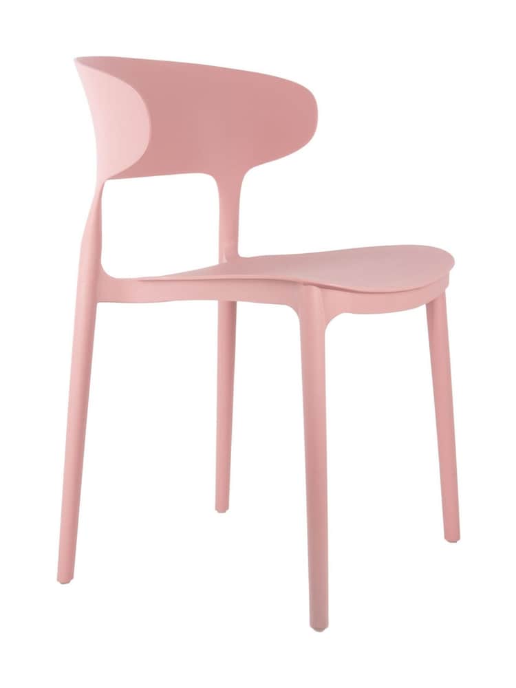 Present Time Pink Fain Dining Chair - Image 2 of 5 Present Time Pink Fain Dining Chair - Image 2 of 5