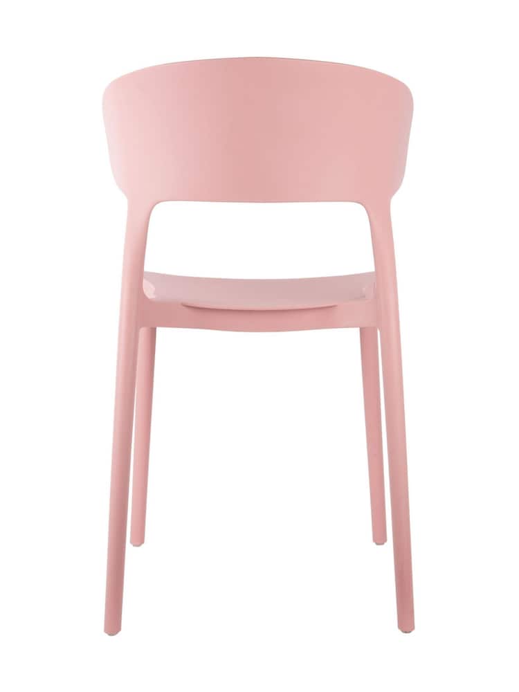 Present Time Pink Fain Dining Chair - Image 5 of 5 Present Time Pink Fain Dining Chair - Image 5 of 5