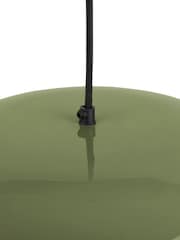 Leitmotiv Jungle Green Waved Large Pendant Lamp - Image 3 of 3