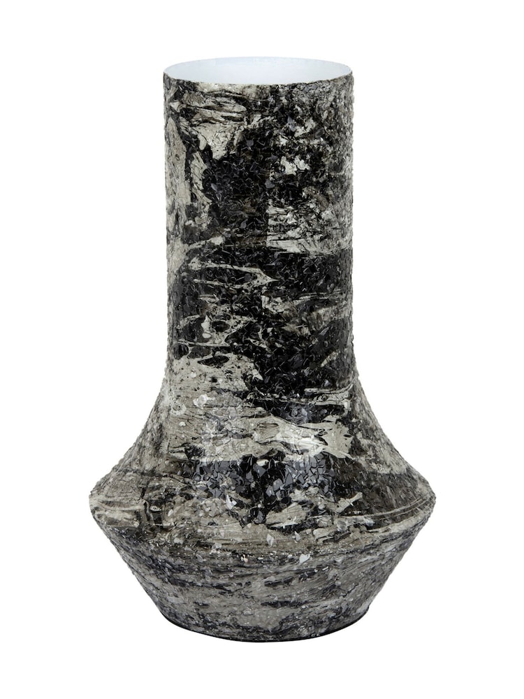 Present Time White Mosaic Vase - Image 3 of 3