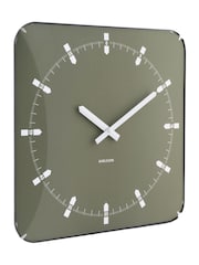Present Time Green Sucinto Dome Wall Clock - Image 3 of 5