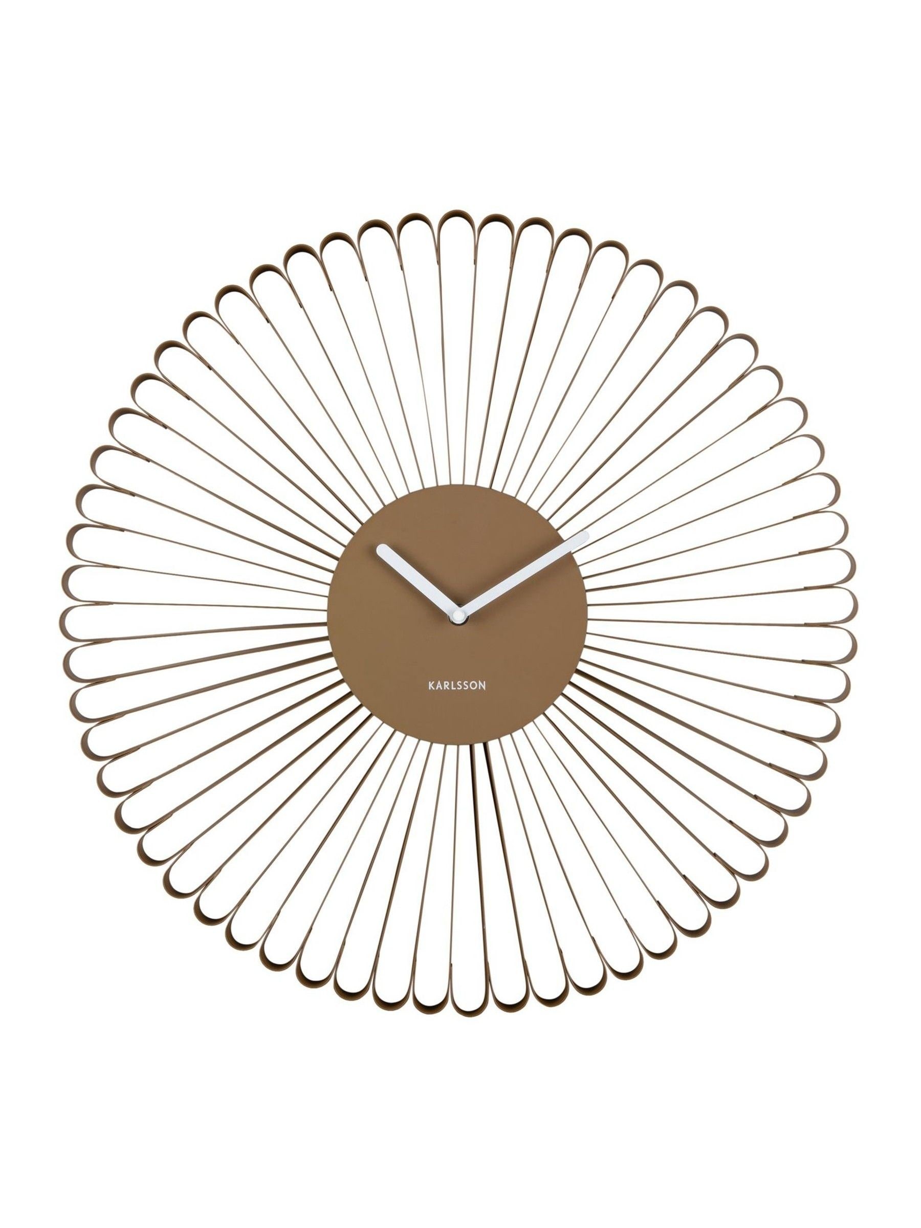 なおなお⭐︎ Buy Karlsson Mocha Brown Cascara Wall Clock from the Next UK