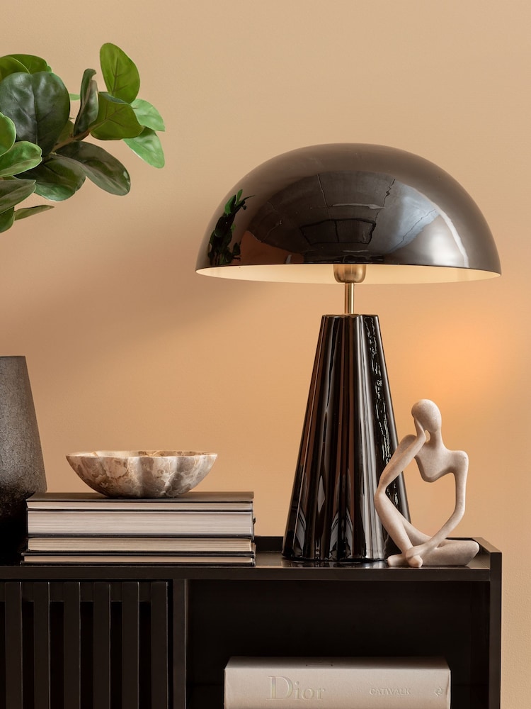 Present Time Black Amplio XL Table Lamp - Image 1 of 3 Present Time Black Amplio XL Table Lamp - Image 1 of 3