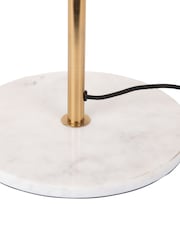 Leitmotiv Golden Waved Floor Lamp - Image 4 of 4